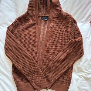 ZARA Brown Knit Cardigan